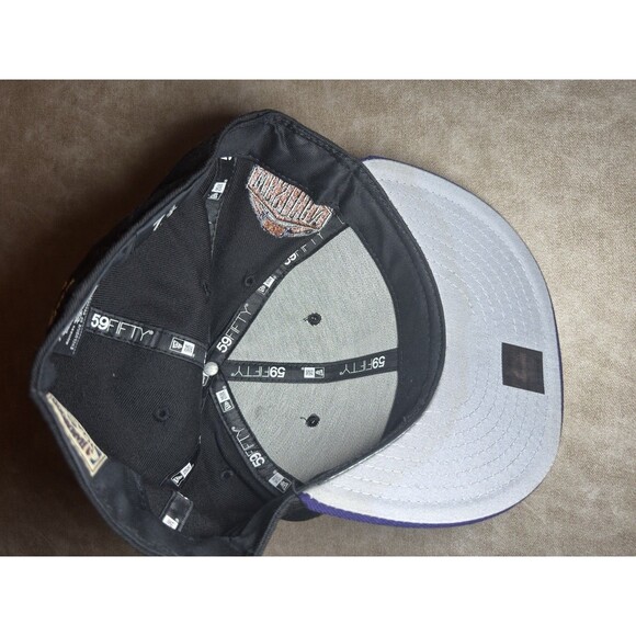 Phoenix Suns Hat Cap 7 3/4 Purple New Era 59FIFTY Basketball NBA Mens Fitted - Picture 4 of 7